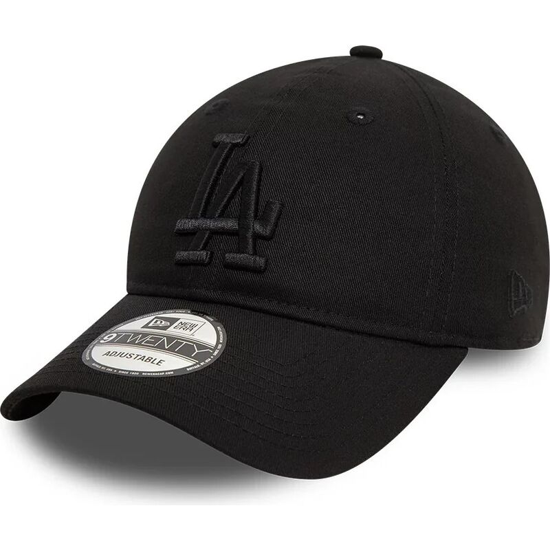 lippikset-kaareva-musta-saadettava-nauha-9twenty-league-essential-los-angeles-dodgers-mlb-new-era