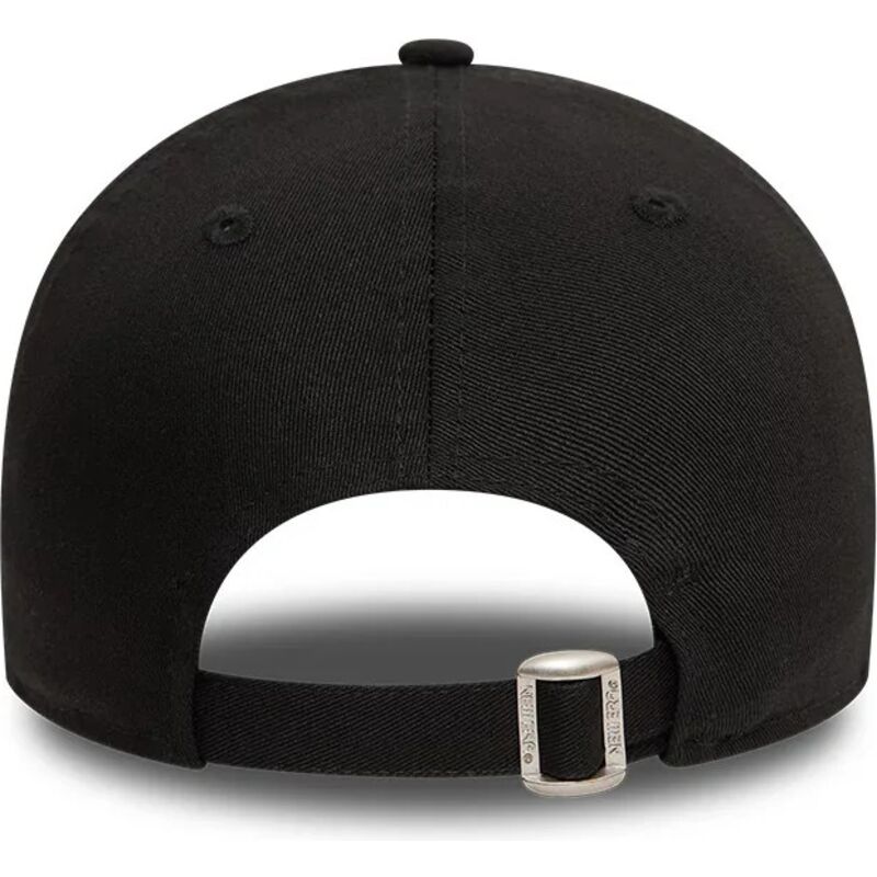 lippikset-kaareva-musta-saadettava-nauha-9twenty-league-essential-los-angeles-dodgers-mlb-new-era