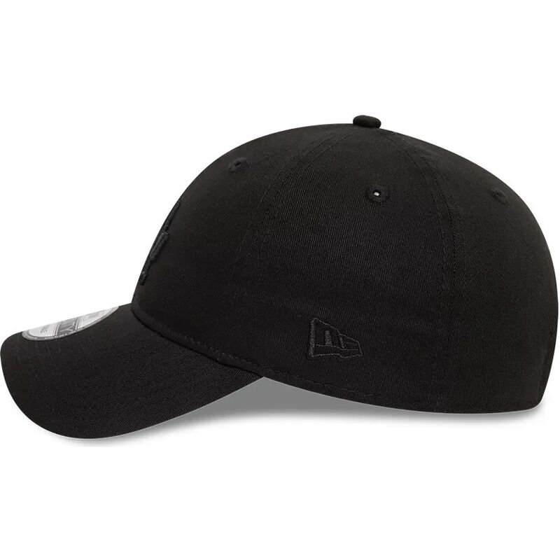 lippikset-kaareva-musta-saadettava-nauha-9twenty-league-essential-los-angeles-dodgers-mlb-new-era