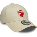 lippikset-kaareva-beige-saadettava-nauha-9forty-core-ducati-motor-motogp-new-era