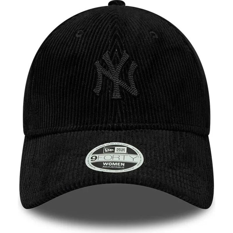 lippikset-kaareva-musta-saadettava-nauha-9forty-cord-new-york-yankees-mlb-new-era