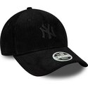 lippikset-kaareva-musta-saadettava-nauha-9forty-cord-new-york-yankees-mlb-new-era