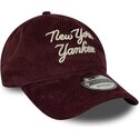 lippikset-kaareva-punainen-saadettava-nauha-9twenty-a-frame-cord-script-new-york-yankees-mlb-new-era