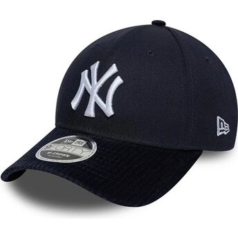 Lippikset kaareva laivastonsininen snapback 9FORTY M-Crown Cord Visor New York Yankees MLB New Era
