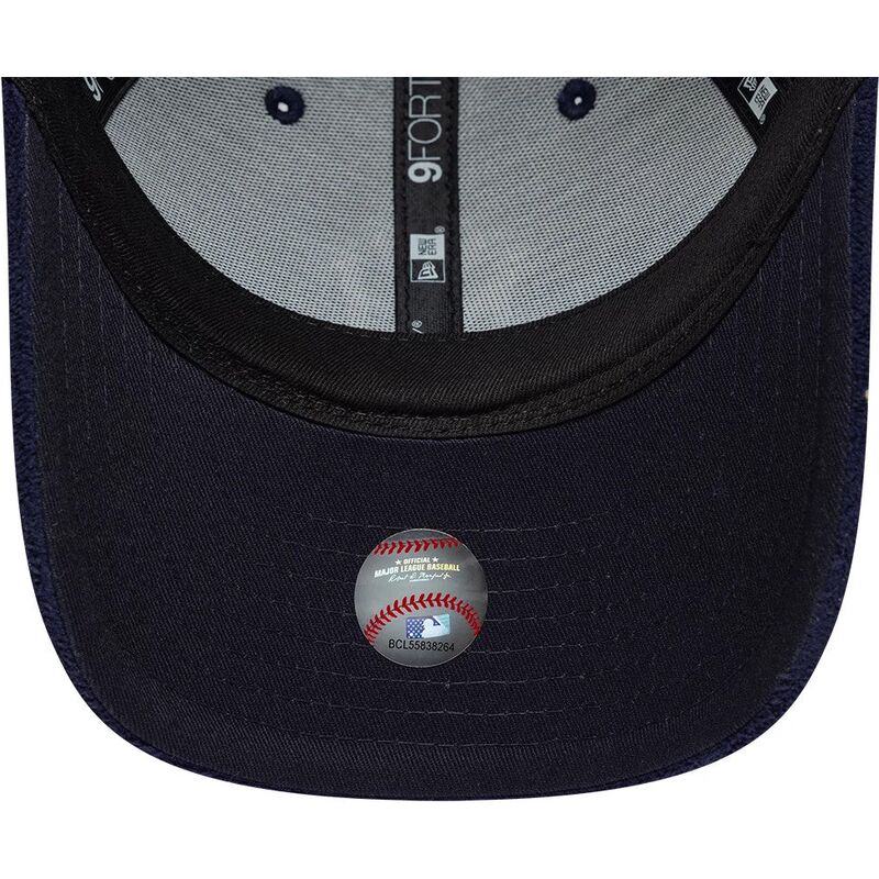 lippikset-kaareva-laivastonsininen-snapback-9forty-m-crown-fleece-new-york-yankees-mlb-new-era