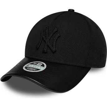 Lippikset kaareva musta säädettävä nauha 9FORTY M-Crown A Frame Fabric Mix New York Yankees MLB New Era