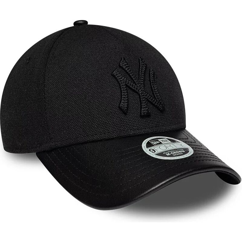 lippikset-kaareva-musta-saadettava-nauha-9forty-m-crown-a-frame-fabric-mix-new-york-yankees-mlb-new-era