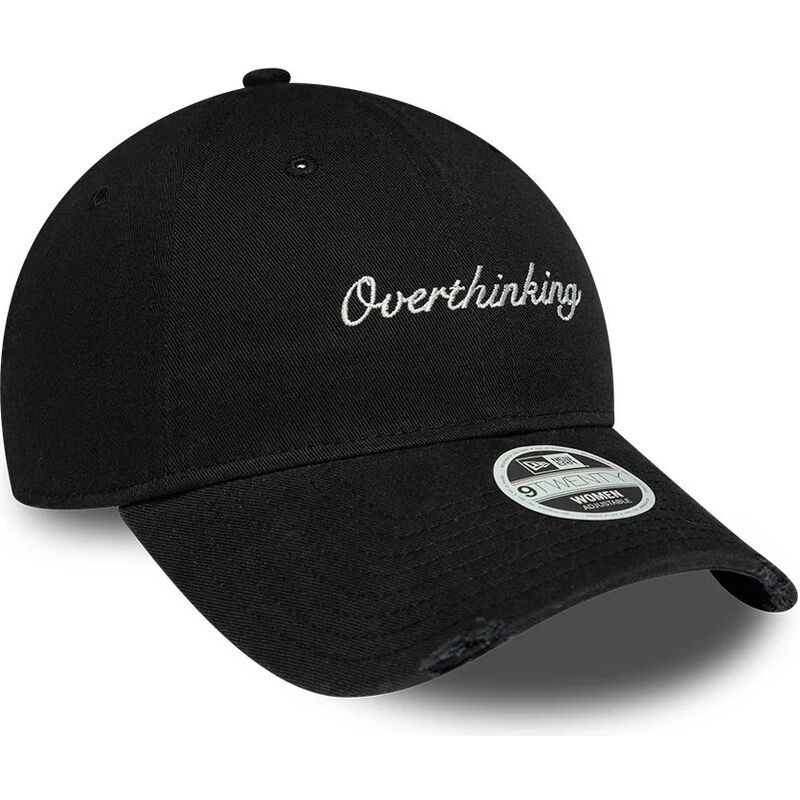 lippikset-kaareva-musta-saadettava-nauha-9twenty-slogan-overthinking-new-era