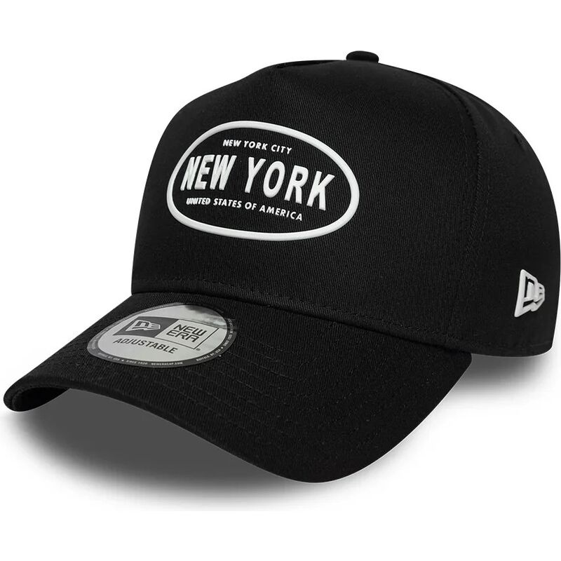 lippikset-kaareva-musta-snapback-9forty-e-frame-rubber-new-york-new-era