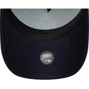 lippikset-kaareva-vihrea-snapback-9forty-e-frame-suede-visor-new-york-yankees-mlb-new-era