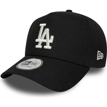 Lippikset kaareva musta snapback 9FORTY E Frame Mythical Icon Los Angeles Dodgers MLB New Era