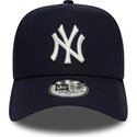 lippikset-kaareva-laivastonsininen-snapback-9forty-e-frame-mythical-icon-new-york-yankees-mlb-new-era