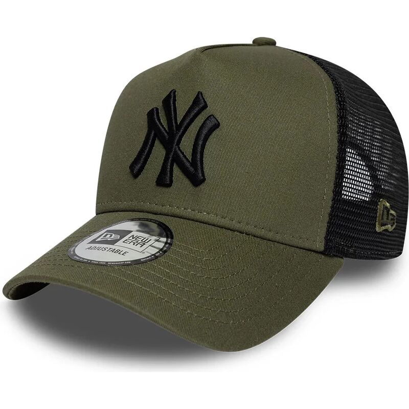 lippikset-kaareva-rekka-vihrea-snapback-a-frame-league-essential-new-york-yankees-mlb-new-era