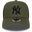 lippikset-kaareva-rekka-vihrea-snapback-a-frame-league-essential-new-york-yankees-mlb-new-era