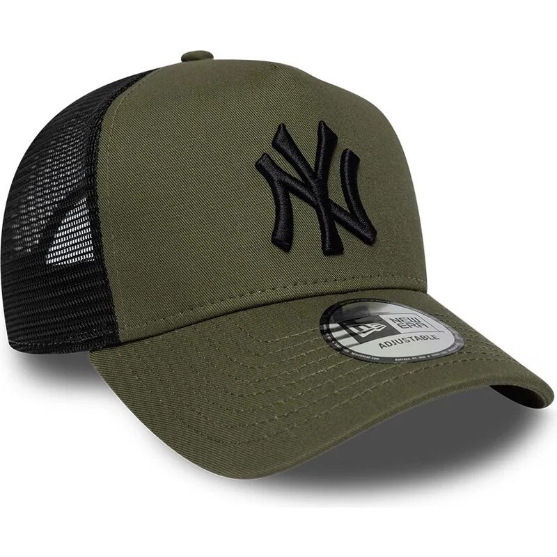 lippikset-kaareva-rekka-vihrea-snapback-a-frame-league-essential-new-york-yankees-mlb-new-era