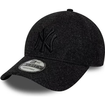 Lippikset kaareva musta säädettävä nauha 9FORTY Winter New York Yankees MLB New Era