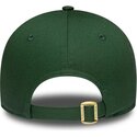lippikset-kaareva-vihrea-saadettava-nauha-9forty-metallic-new-york-yankees-mlb-new-era