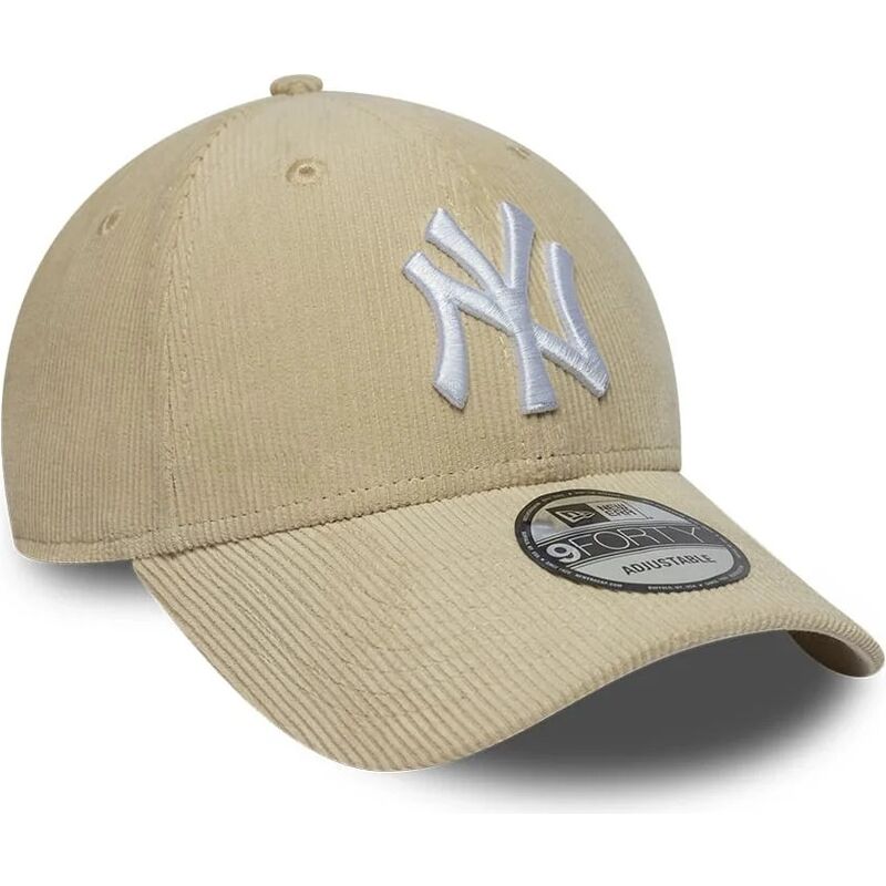 lippikset-kaareva-beige-snapback-9forty-entry-cord-new-york-yankees-mlb-new-era