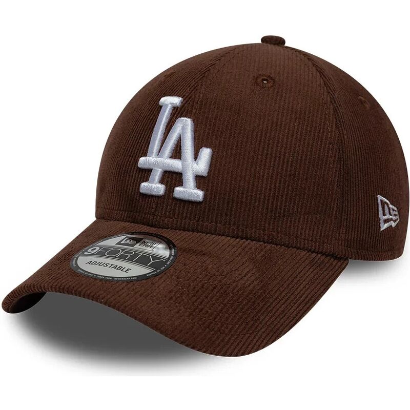 lippikset-kaareva-ruskea-snapback-9forty-entry-cord-los-angeles-dodgers-mlb-new-era
