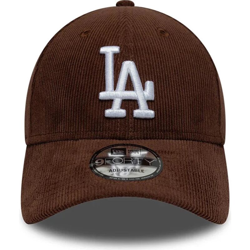 lippikset-kaareva-ruskea-snapback-9forty-entry-cord-los-angeles-dodgers-mlb-new-era
