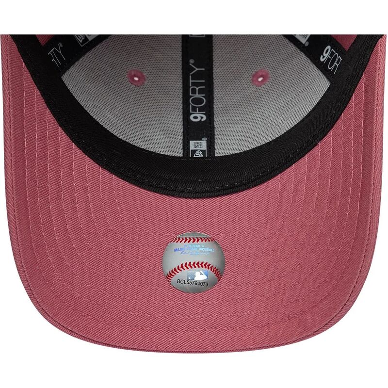 lippikset-kaareva-vaaleanpunainen-saadettava-nauha-lapsille-9forty-space-new-york-yankees-mlb-new-era