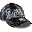 lippikset-kaareva-monivarinen-saadettava-nauha-9forty-snake-print-new-york-yankees-mlb-new-era