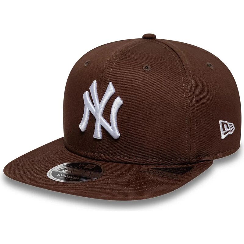 lippikset-littea-ruskea-snapback-9fifty-original-fit-league-essential-new-york-yankees-mlb-new-era