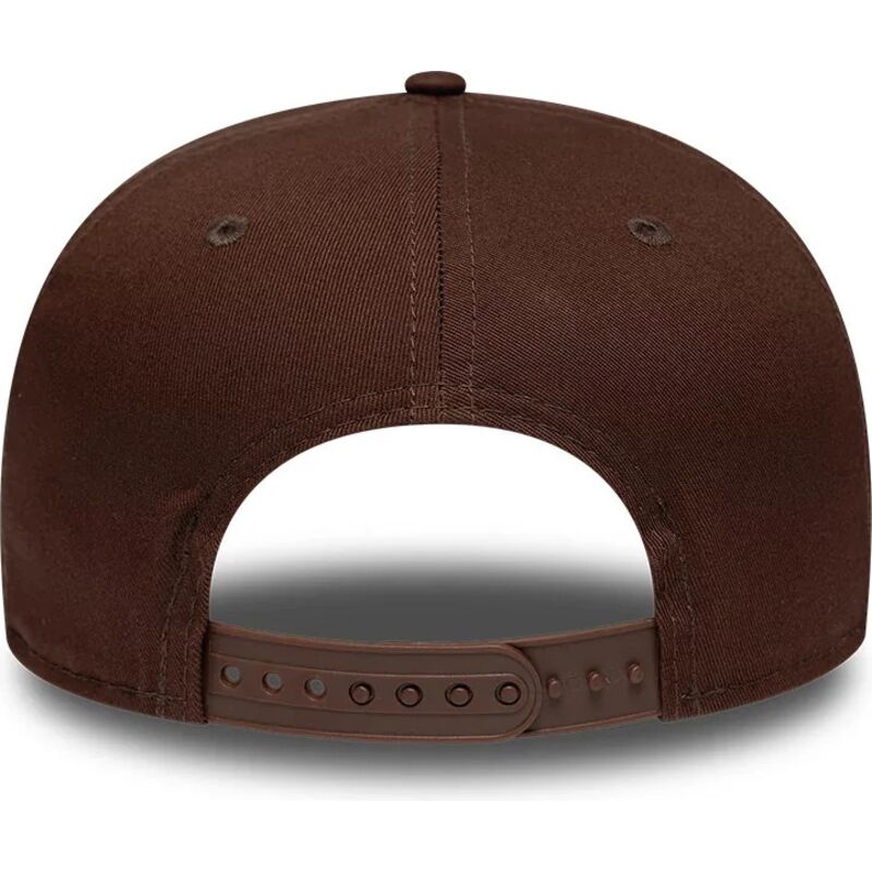 lippikset-littea-ruskea-snapback-9fifty-original-fit-league-essential-new-york-yankees-mlb-new-era