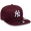 lippikset-littea-punainen-snapback-9fifty-original-fit-league-essential-new-york-yankees-mlb-new-era