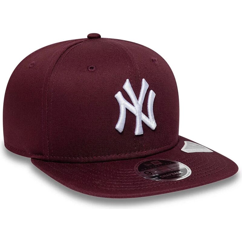 lippikset-littea-punainen-snapback-9fifty-original-fit-league-essential-new-york-yankees-mlb-new-era