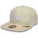 lippikset-littea-beige-snapback-9fifty-cord-visor-new-york-yankees-mlb-new-era