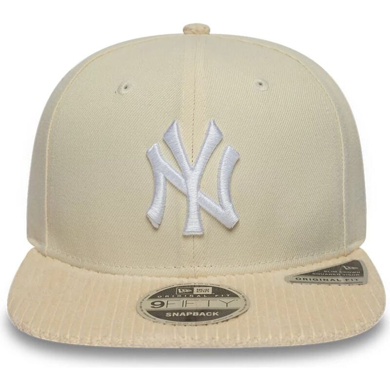 lippikset-littea-beige-snapback-9fifty-cord-visor-new-york-yankees-mlb-new-era