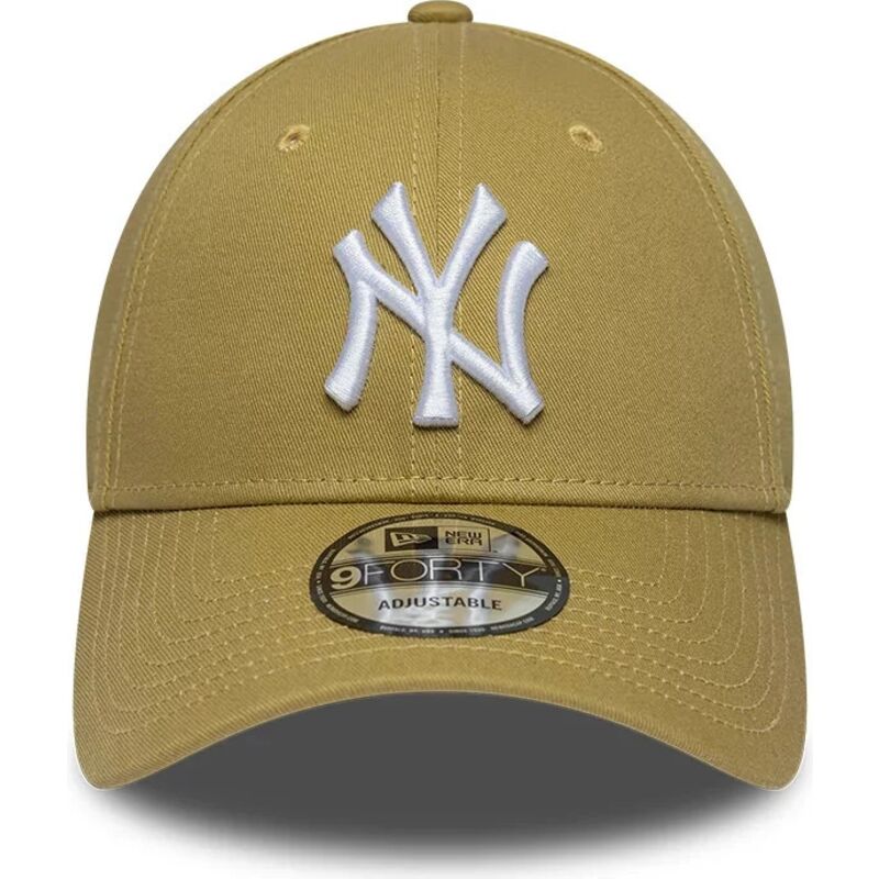 lippikset-kaareva-khaki-saadettava-nauha-9forty-league-essential-new-york-yankees-mlb-new-era