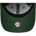 lippikset-kaareva-vihrea-saadettava-nauha-lapsille-9forty-league-essential-los-angeles-dodgers-mlb-new-era