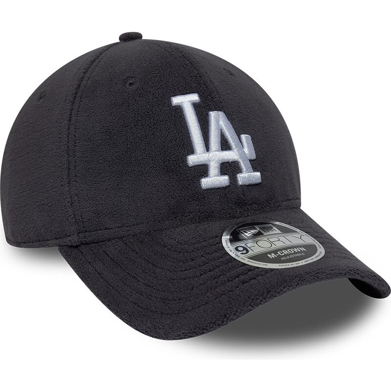 lippikset-kaareva-harmaa-snapback-9forty-m-crown-fleece-los-angeles-dodgers-mlb-new-era