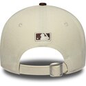 lippikset-kaareva-beige-saadettava-nauha-9forty-m-crown-fabric-mix-new-york-yankees-mlb-new-era