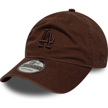 Lippikset kaareva ruskea säädettävä nauha 9TWENTY Washed Midi Los Angeles Dodgers MLB New Era
