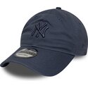 lippikset-kaareva-sininen-saadettava-nauha-9twenty-washed-midi-new-york-yankees-mlb-new-era