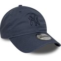 lippikset-kaareva-sininen-saadettava-nauha-9twenty-washed-midi-new-york-yankees-mlb-new-era