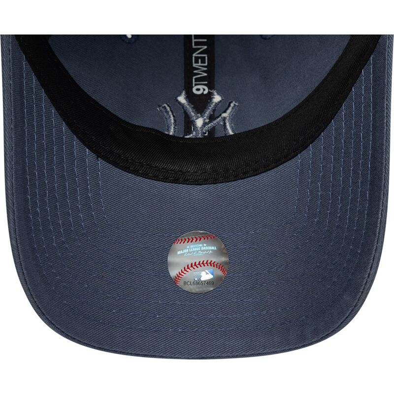 lippikset-kaareva-sininen-saadettava-nauha-9twenty-washed-midi-new-york-yankees-mlb-new-era