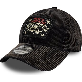 Lippikset kaareva musta säädettävä nauha 9TWENTY Patch Acid Cord Hot Rods New Era