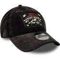 lippikset-kaareva-musta-saadettava-nauha-9twenty-patch-acid-cord-hot-rods-new-era