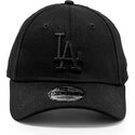 lippikset-kaareva-musta-saadettava-nauha-9forty-league-essential-los-angeles-dodgers-mlb-new-era
