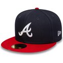 lippikset-littea-laivastonsininen-istuva-59fifty-ac-perf-atlanta-braves-mlb-new-era