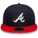lippikset-littea-laivastonsininen-istuva-59fifty-ac-perf-atlanta-braves-mlb-new-era