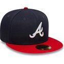 lippikset-littea-laivastonsininen-istuva-59fifty-ac-perf-atlanta-braves-mlb-new-era