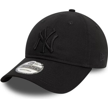 Lippikset kaareva musta säädettävä nauha 9TWENTY League Essential New York Yankees MLB New Era