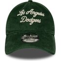 lippikset-kaareva-vihrea-saadettava-nauha-9twenty-a-frame-cord-script-los-angeles-dodgers-mlb-new-era