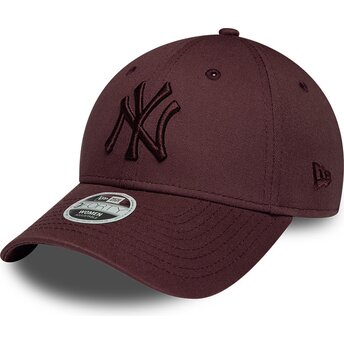 Lippikset kaareva punainen säädettävä nauha 9FORTY League Essential New York Yankees MLB New Era