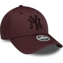 lippikset-kaareva-punainen-saadettava-nauha-9forty-league-essential-new-york-yankees-mlb-new-era